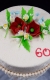 Torty » Torta S kvetmi na 60tku