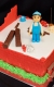 Rôzne torty » Torta Murár s postavičkou
