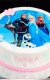 Torty » Torta Frozen s jedlým obrázkom Jarke
