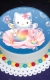 Jedlé obrazky na torty » Torta Hello Kitty v oblakoch