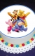 Jedlé obrazky na torty » Torta Macko Pooh prasiatko a tiger