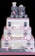 Svadobné torty » Torta Poschodova svadobná torta, svadobné kufre